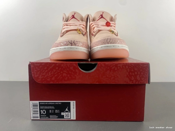 Reps LUCY Valentines Day (W) Air 3 Jordan HJ0178-600 0811